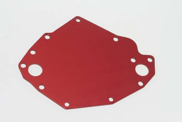SBF BACK PLATE-CLEVLAND RED